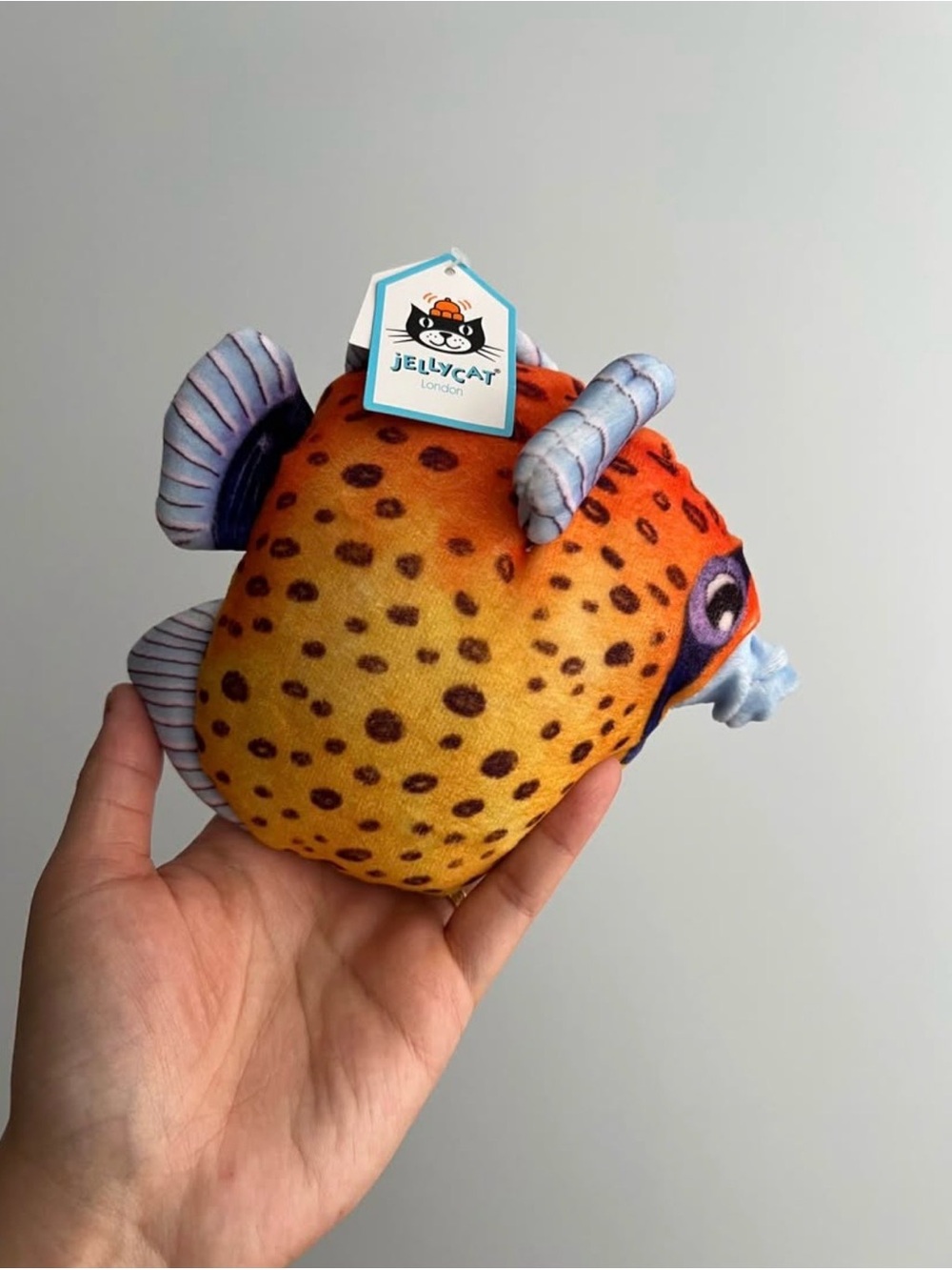 Jellycat Fishful Orange NWT